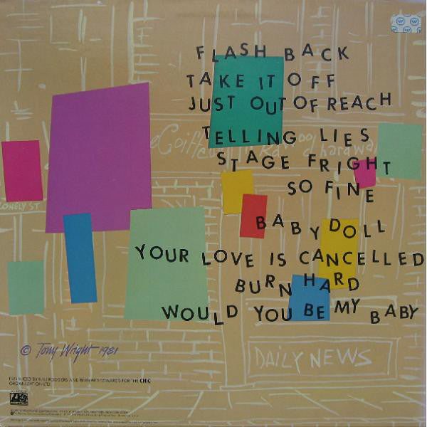 Chic - Take It Off (VG+) (Vinyl LP)
