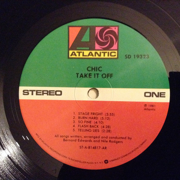 Chic - Take It Off (VG+) (Vinyl LP)