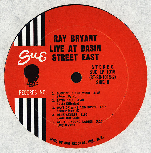 Bryant, Ray - Live At Basin Street East (VG) (Vinyl LP)