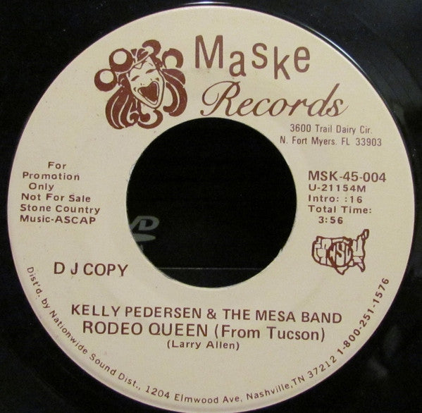 Pedersen, Kelly & The Mesa Band - Rodeo Queen (From Tucson) (VG+) (Vinyl LP)