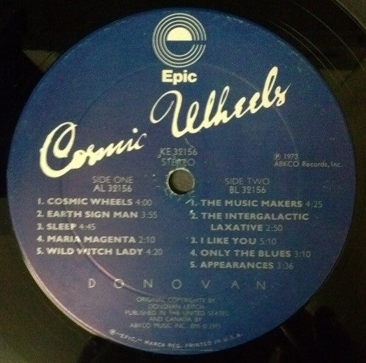 Donovan - Cosmic Wheels (Vinyl, VG) (Vinyl LP)