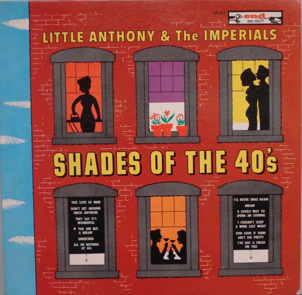 Little Anthony & The Imperials - Shades Of The 40's (VG) (Vinyl LP)