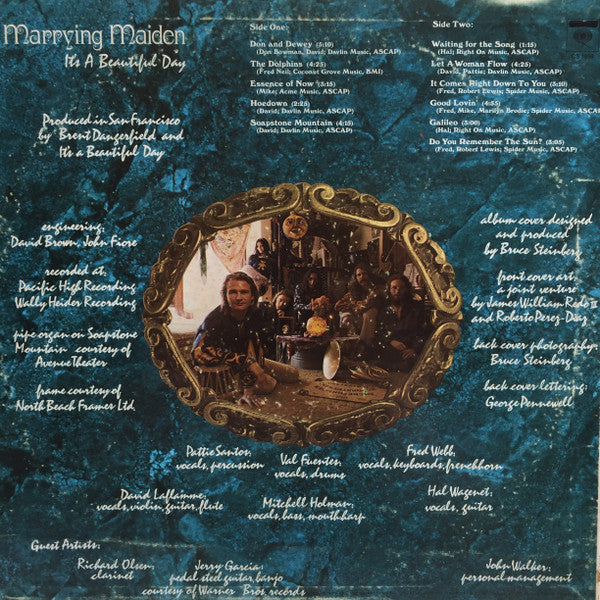 It's A Beautiful Day - Marrying Maiden (VG) (Vinyl LP)