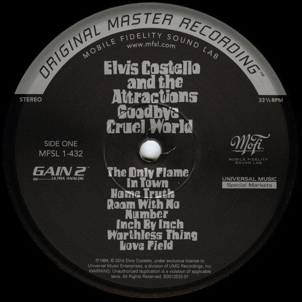 Costello, Elvis & The Attractions - Goodbye Cruel World (Vinyl, M) (Vinyl LP)