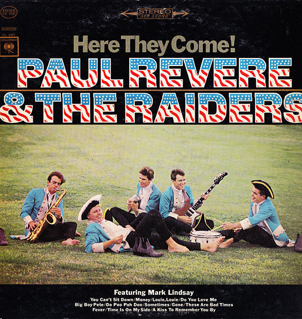 Revere, Paul & The Raiders Featuring Mark Lindsay - Here They Come! (VG) (Vinyl LP)