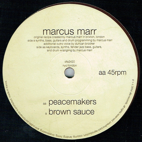 Marr, Marcus - Brown Sauce  (NM or M-) (Vinyl LP)