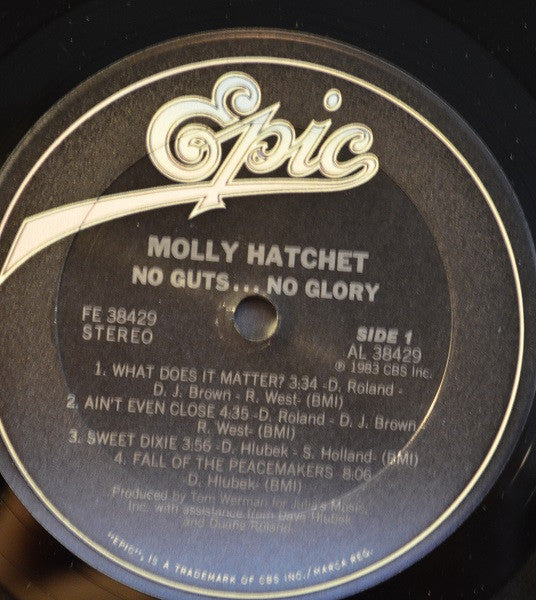 Molly Hatchet - No Guts No Glory (VG) (Vinyl LP)