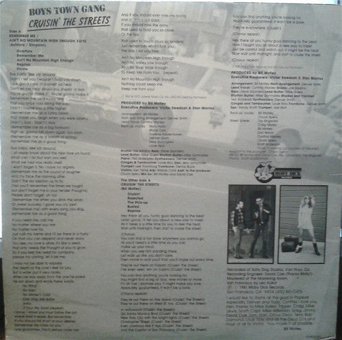 Boys Town Gang - Cruisin' The Streets (VG) (Vinyl LP)