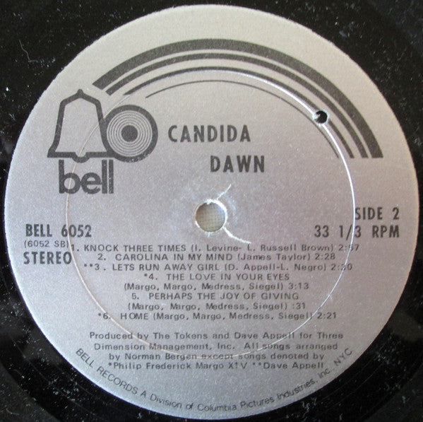 Dawn - Candida (VG) (Vinyl LP)