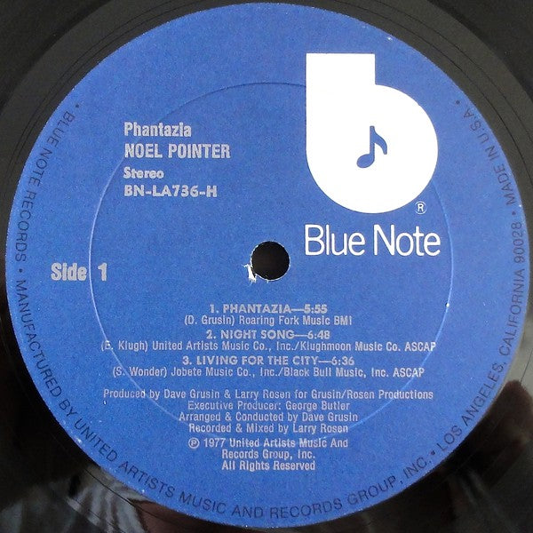 Pointer, Noel - Phantazia (VG) (Vinyl LP)