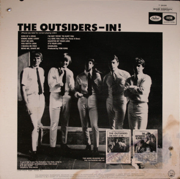 Outsiders  - In! (VG+) (Vinyl LP)