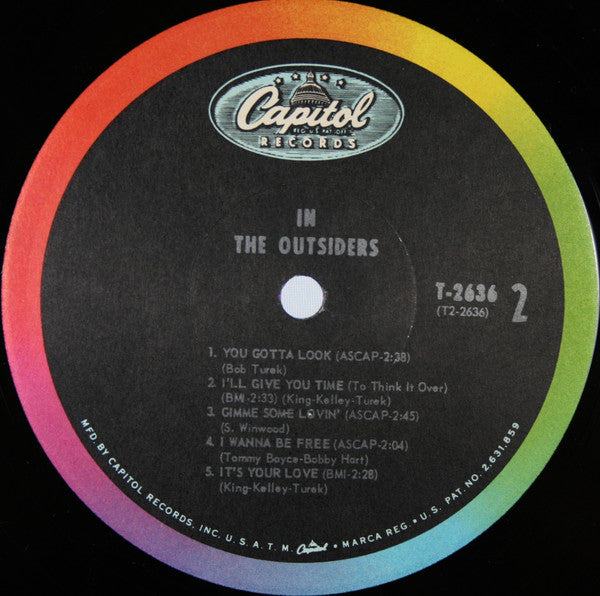 Outsiders  - In! (VG+) (Vinyl LP)