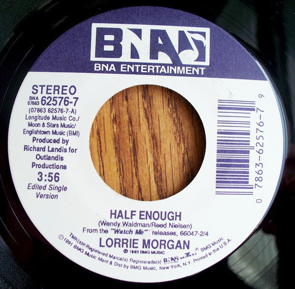 Morgan, Lorrie - Half Enough (VG) (Vinyl LP)
