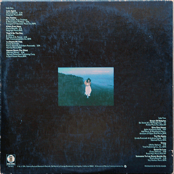 Ronstadt, Linda - Hasten Down The Wind (Vinyl, VG+) (Vinyl LP)