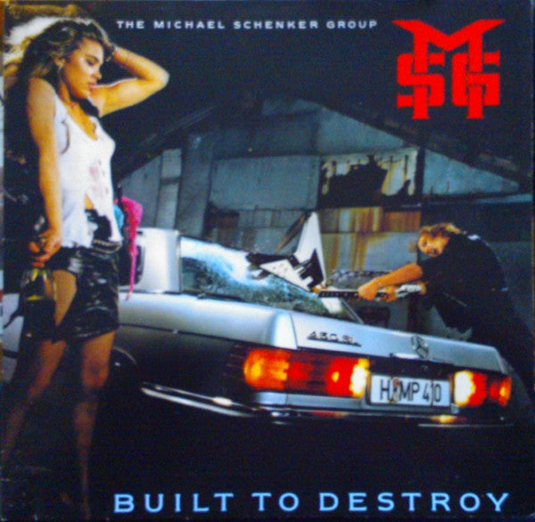 Schenker, Michael Group - Built To Destroy (VG+) (Vinyl LP)
