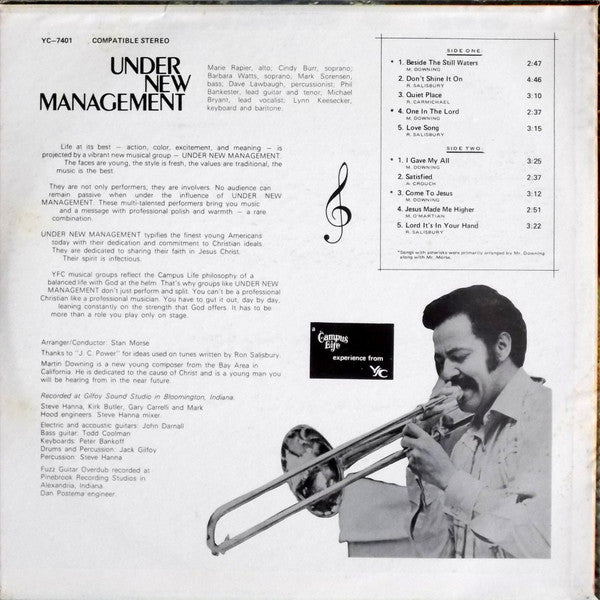 Under New Management - Campus Life (M) (Vinyl LP)