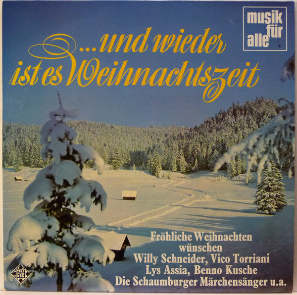 Various - ...Und Wieder Ist Es Weihnachtszeit (VG) (Vinyl LP)