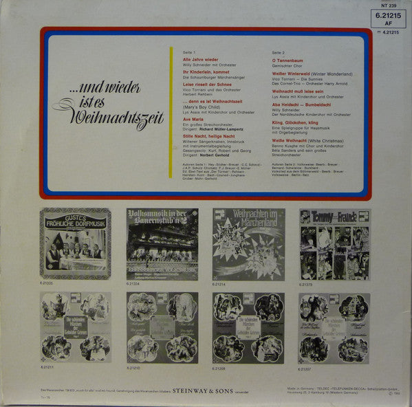 Various - ...Und Wieder Ist Es Weihnachtszeit (VG) (Vinyl LP)