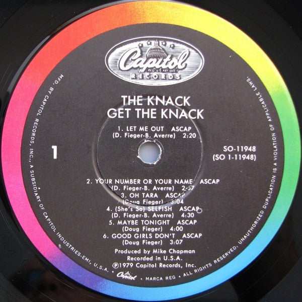 Knack - Get The Knack (Vinyl, VG+) (Vinyl LP)