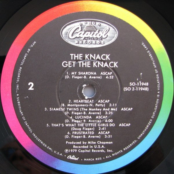 Knack - Get The Knack (Vinyl, VG+) (Vinyl LP)