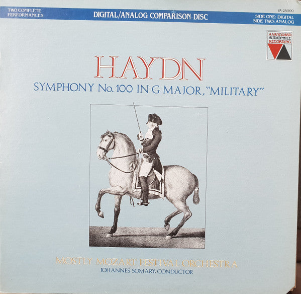 Haydn - Mostly Mozart Festival Orchestra Conductor Johannes Somary - Symphony No. 100 In G Major "Military" (VG+) (Vinyl LP)