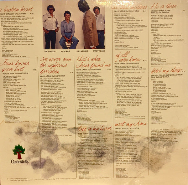 Holm, Dallas & Praise - All That Matters (NM or M-) (Vinyl LP)