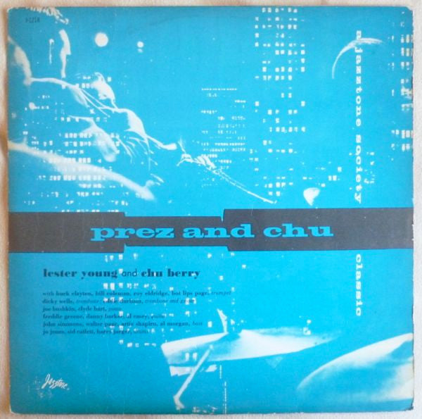 Young, Lester And Chu Berry - Prez And Chu (Tops On Tenor) (VG+) (Vinyl LP)