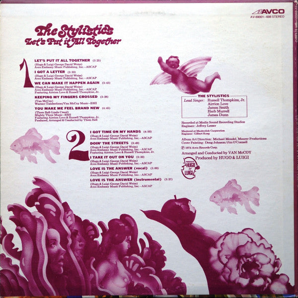 Stylistics - Let's Put It All Together (Vinyl, VG) (Vinyl LP)