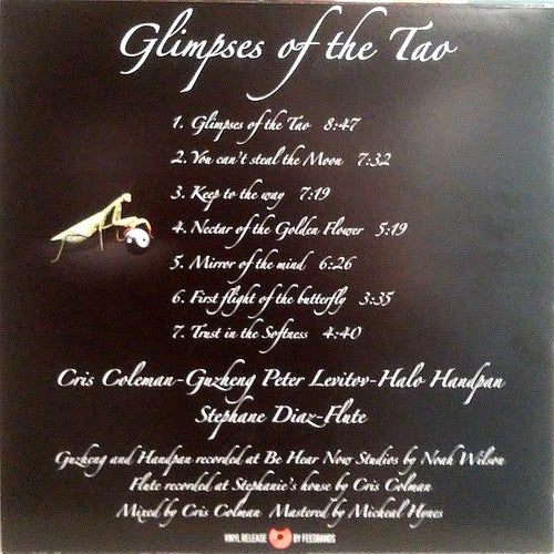 Coleman, Chris Featuring Peter Levitov And Stephane Diaz - Glimpses Of The Tao (NM or M-) (Vinyl LP)