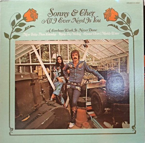 Sonny & Cher - All I Ever Need Is You (Vinyl, VG+) (Vinyl LP)