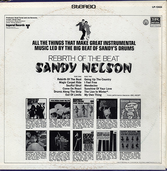 Nelson, Sandy - Rebirth Of The Beat (VG) (Vinyl LP)