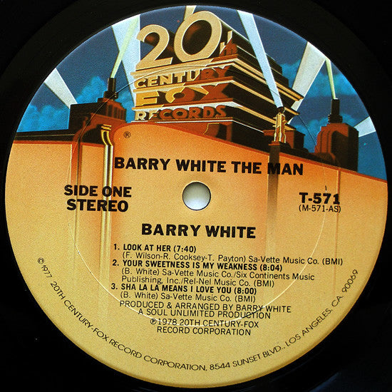 White, Barry - Barry White The Man (Vinyl, VG) (Vinyl LP)