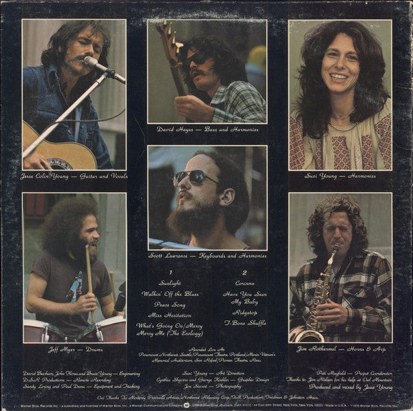 Young, Jesse Colin - On The Road (VG+) (Vinyl LP)