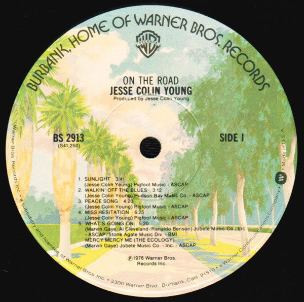 Young, Jesse Colin - On The Road (VG+) (Vinyl LP)