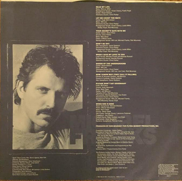Franks, Michael - Skin Dive (Vinyl, NM or M-) (Vinyl LP)