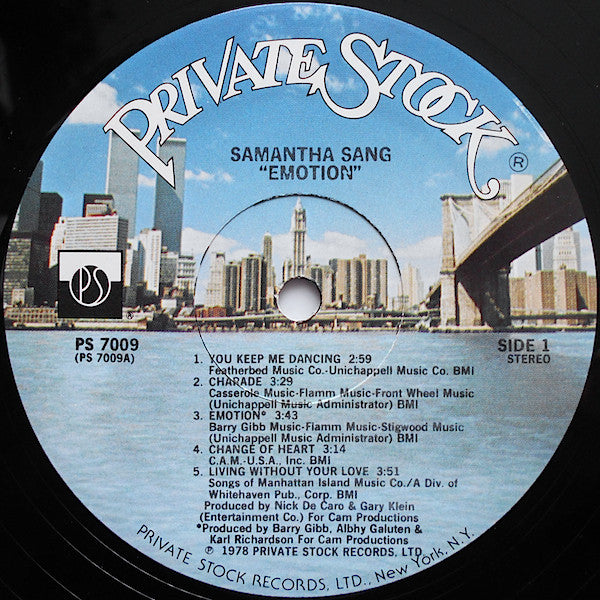Sang, Samantha - Emotion (VG+) (Vinyl LP)