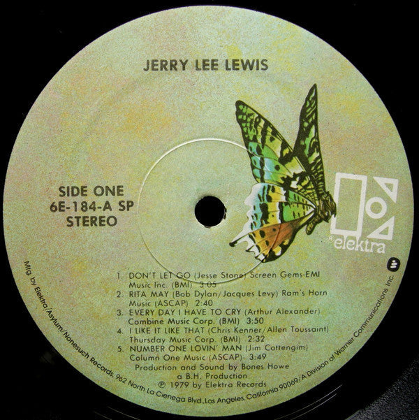 Lewis, Jerry Lee - Jerry Lee Lewis (VG+) (Vinyl LP)