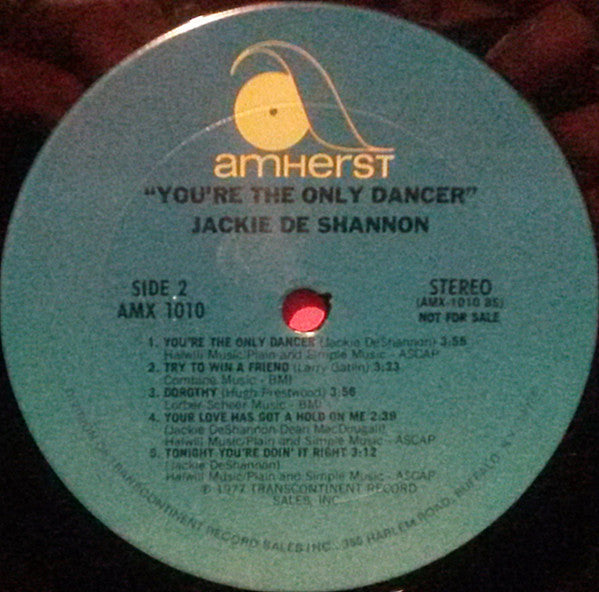 DeShannon, Jackie - You're The Only Dancer (VG+) (Vinyl LP)