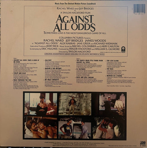 Against All Odds (Music From The Original Motion Picture Soundtrack) (Vinyl, VG+) (Vinyl LP)