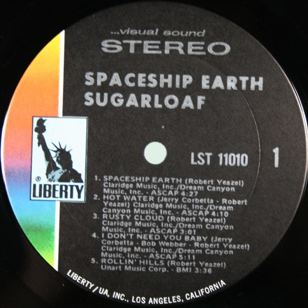 Sugarloaf - Spaceship Earth (Vinyl, M) (Vinyl LP)