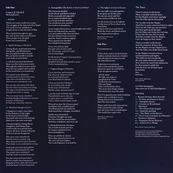 Rush - Hemispheres (Vinyl, VG+) (Vinyl LP)