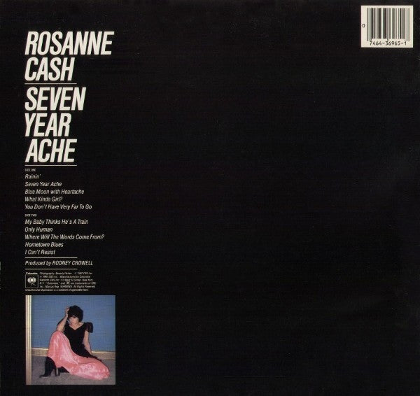 Cash, Rosanne - Seven Year Ache (Vinyl, VG+) (Vinyl LP)