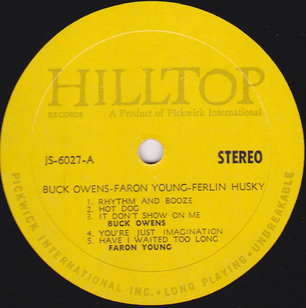 Owens, Buck & Faron Young & Ferlin Husky - Your Country Stars (VG+) (Vinyl LP)