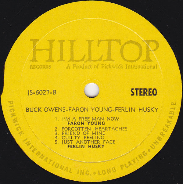 Owens, Buck & Faron Young & Ferlin Husky - Your Country Stars (VG+) (Vinyl LP)
