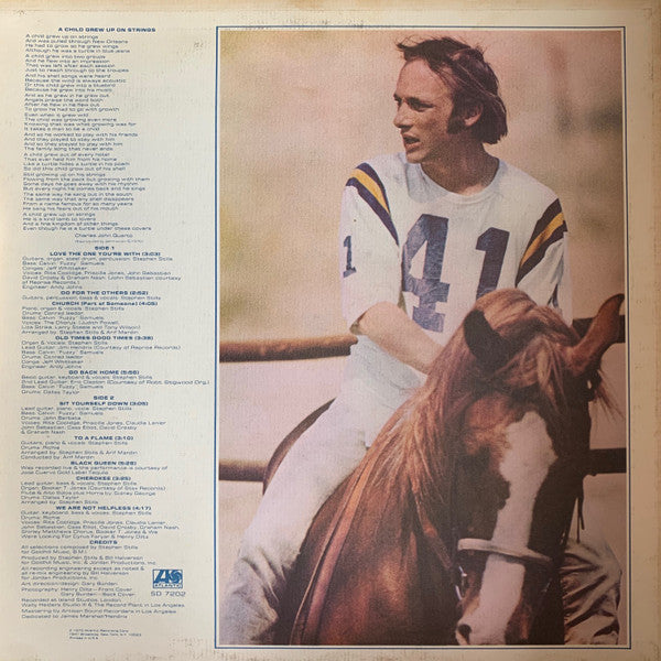 Stills, Stephen - Stephen Stills (VG+) (Vinyl LP)
