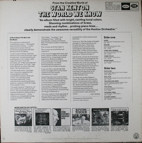 Kenton, Stan And His Orchestra - The World We Know (Vinyl, G+) (Vinyl LP)