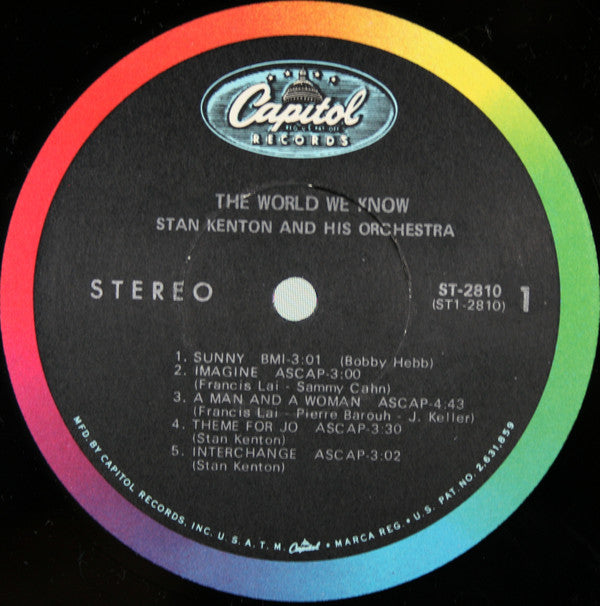 Kenton, Stan And His Orchestra - The World We Know (Vinyl, G+) (Vinyl LP)