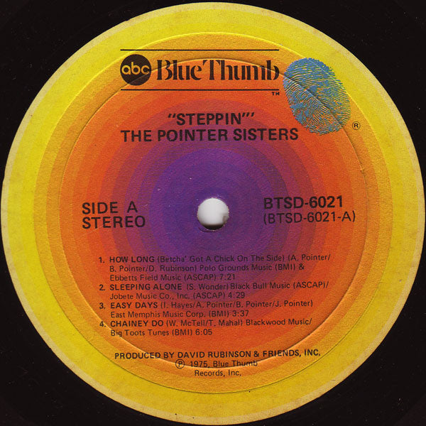 Pointer Sisters - Steppin' (VG) (Vinyl LP)