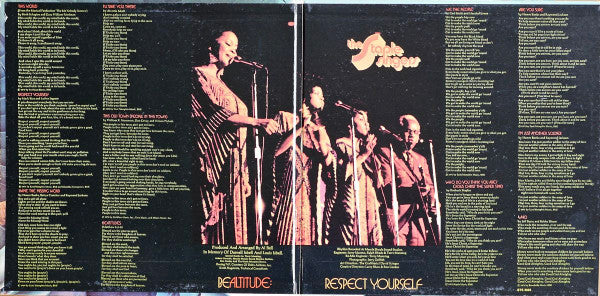 Staple Singers - Be Altitude: Respect Yourself (Vinyl, VG) (Vinyl LP)