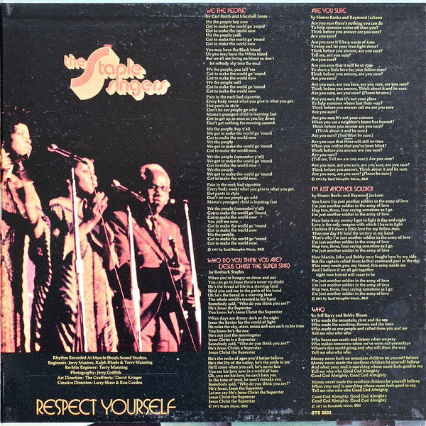 Staple Singers - Be Altitude: Respect Yourself (Vinyl, VG) (Vinyl LP)